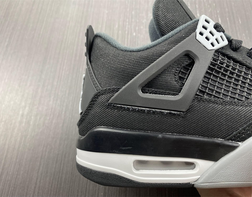 Air Jordan 4 Retro Black Canvas Dh7138 006 11 - www.kickbulk.cc