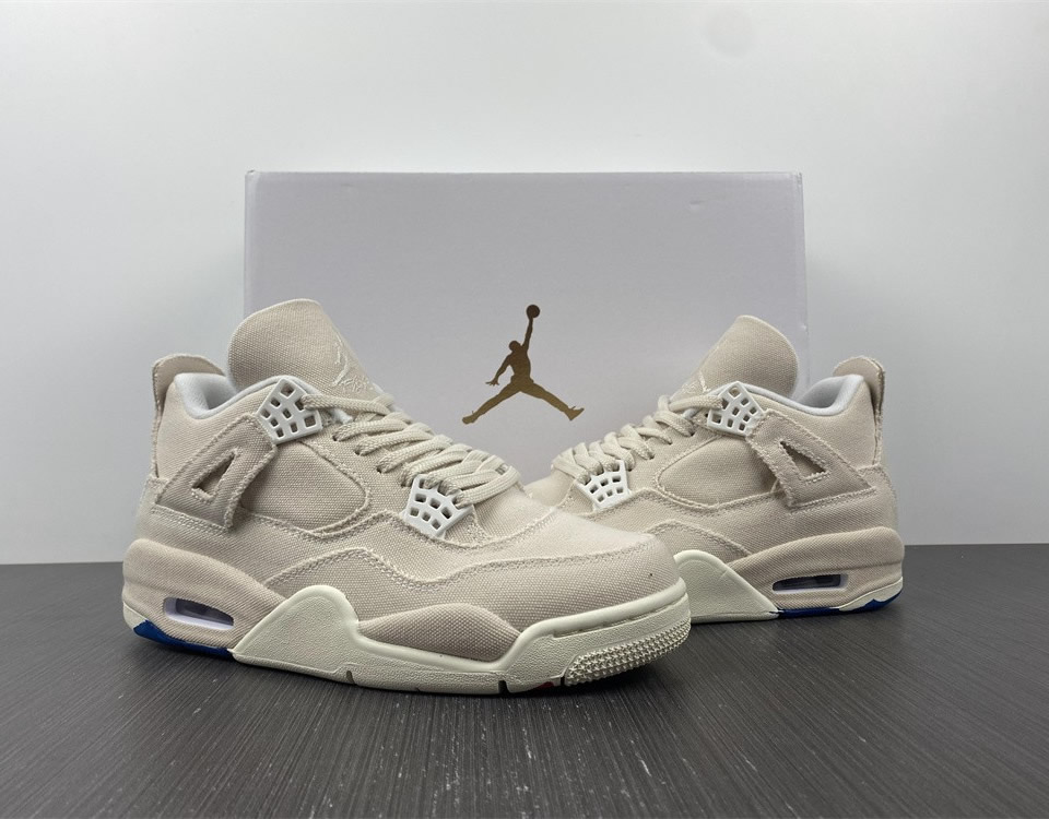 Air Jordan 4 Retro Blank Canvas Wmns Dq4909 100 10 - www.kickbulk.cc