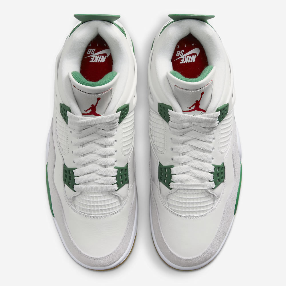 Nike Sb Air Jordan 4 Retro Pine Green Dr5415 103 2 - www.kickbulk.cc