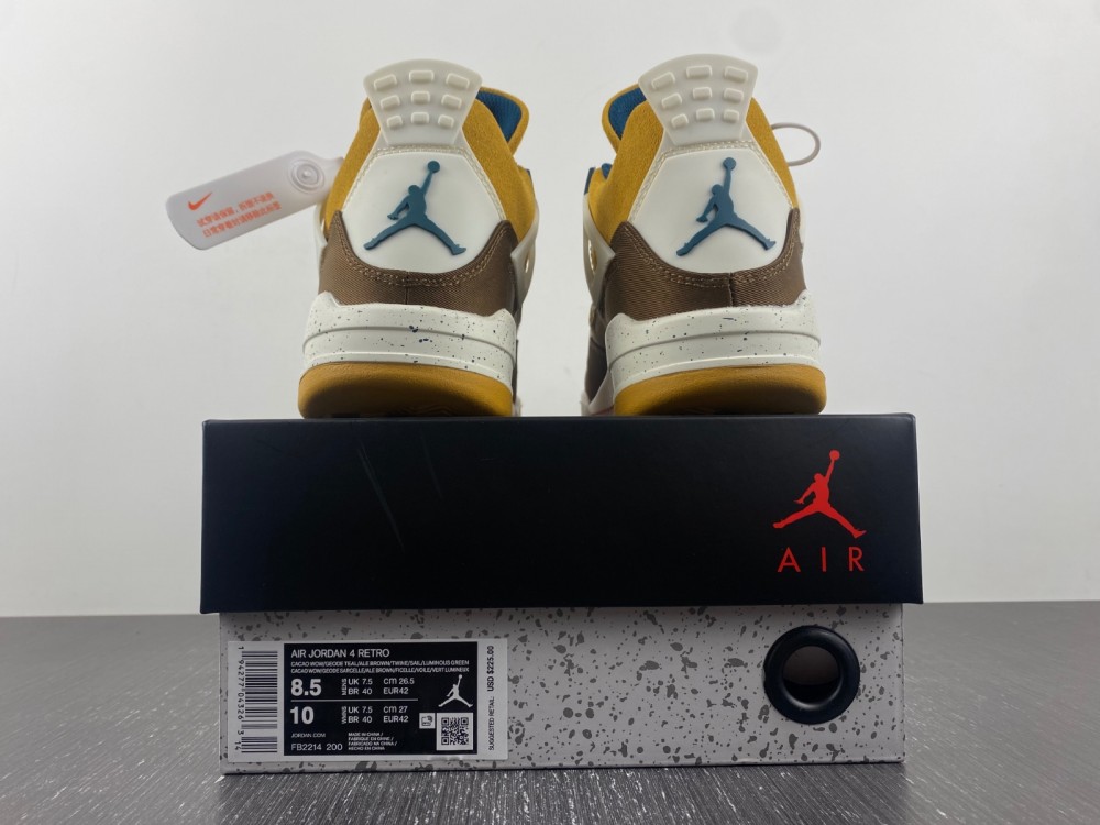 Air Jordan 4 Gs Cacao Wow Fb2214 200 12 - www.kickbulk.cc