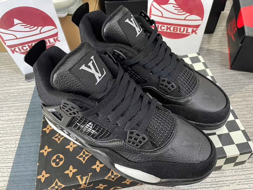 Lv Air Jordan 4 Black Lv6927 001 4 - www.kickbulk.cc