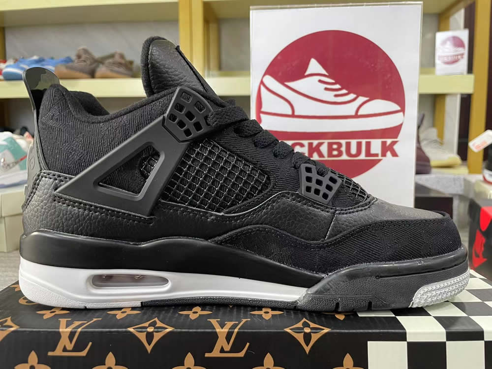 Lv Air Jordan 4 Black Lv6927 001 9 - www.kickbulk.cc