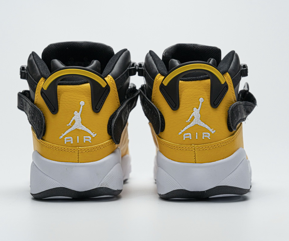 Nike Jordan 6 Rings Bg Basketball Shoes Yellow 322992 700 8 - www.kickbulk.cc