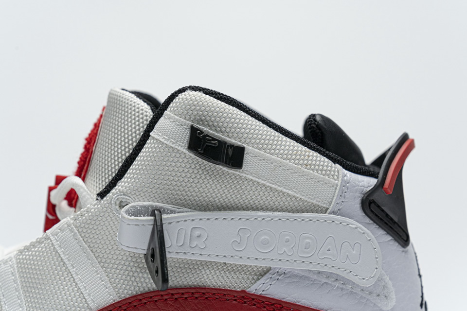 Nike Jordan 6 Rings Bg Basketball Shoes White Red Lifestyle 323419 120 20 - www.kickbulk.cc