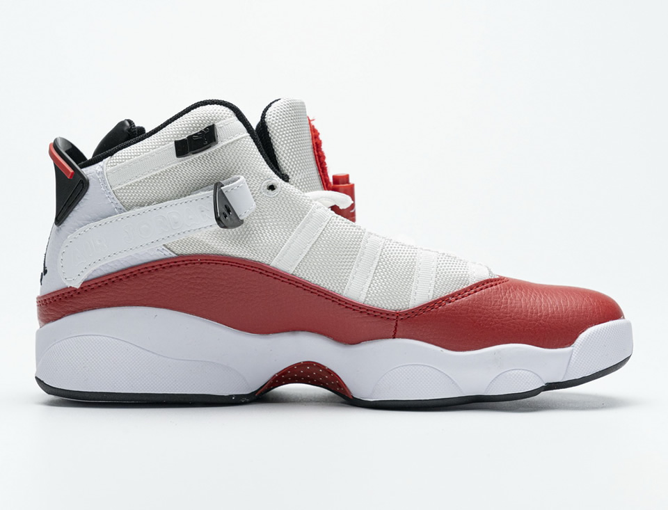 Nike Jordan 6 Rings Bg Basketball Shoes White Red Lifestyle 323419 120 5 - www.kickbulk.cc