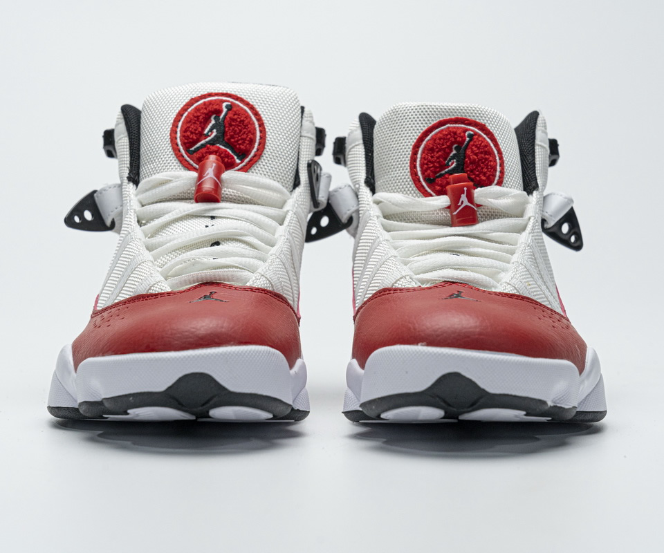 Nike Jordan 6 Rings Bg Basketball Shoes White Red Lifestyle 323419 120 7 - www.kickbulk.cc