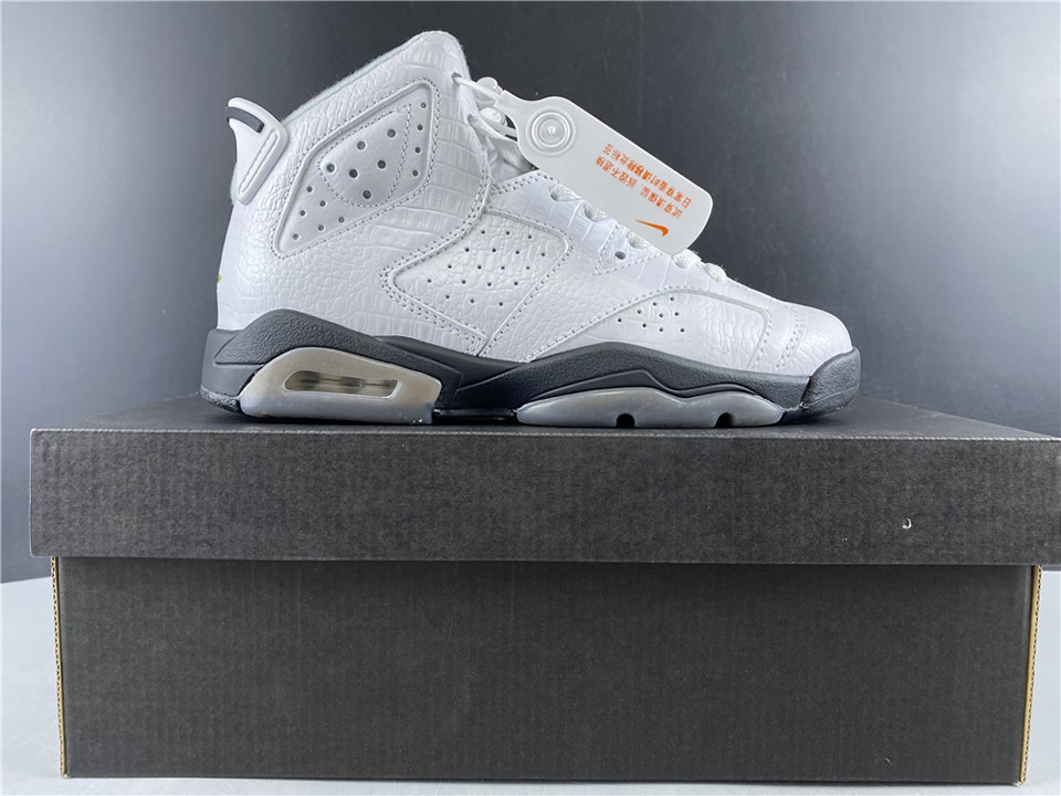 Air Jordan 6 Retro Bg Alligator 384665 110 20 - www.kickbulk.cc