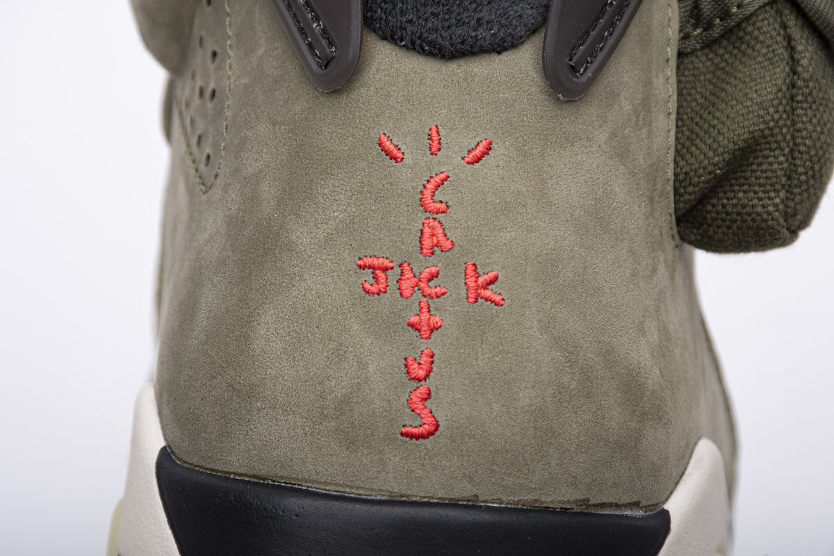 Travis Scott X Air Jordan 6 Retro Olive Cn1084 200 20 - www.kickbulk.cc