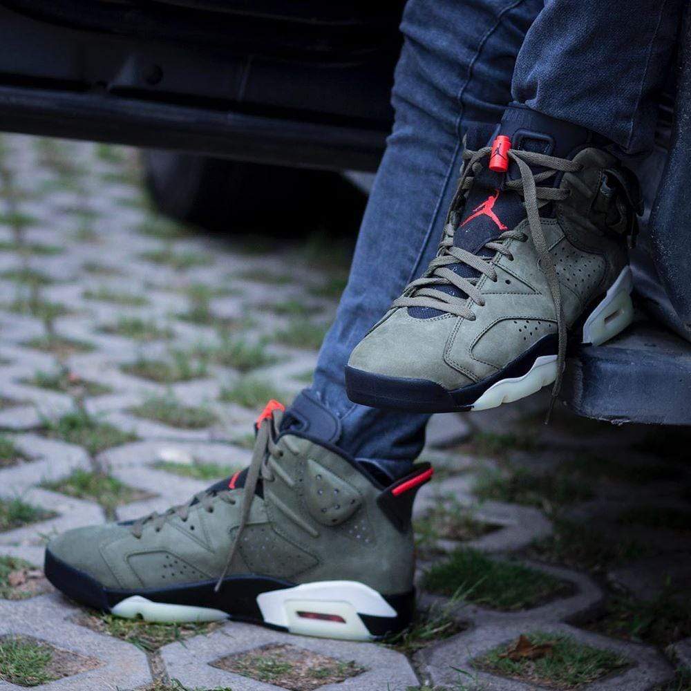 Travis Scott X Air Jordan 6 Retro Olive Cn1084 200 7 - www.kickbulk.cc