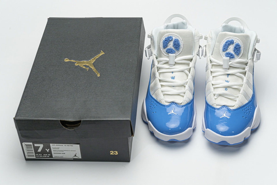 Nike Jordan 6 Rings Bg Basketball Shoes Unc Cw7037 100 8 - www.kickbulk.cc