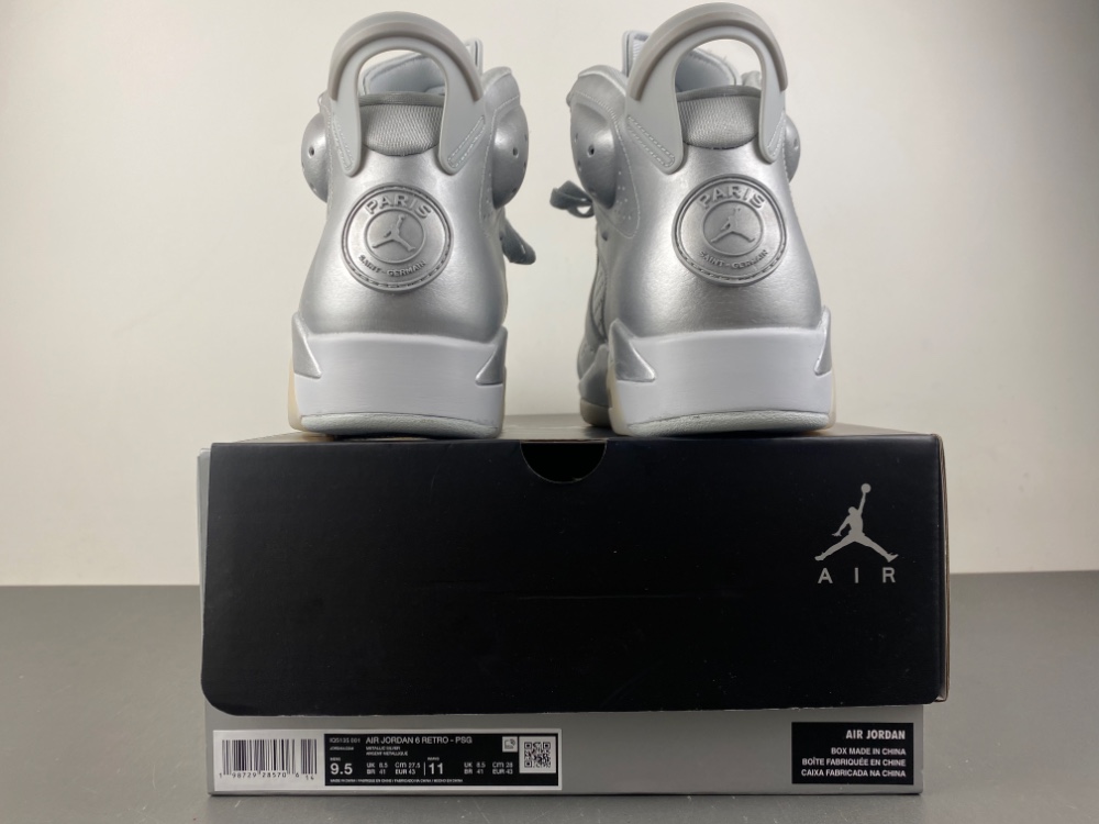 Psg Air Jordan 6 Metallic Silver Pure Platinum Iq5135 001 3 - www.kickbulk.cc Psg Air Jordan 6 Metallic Silver Pure Platinum Iq5135 001 3 - www.kickbulk.cc
