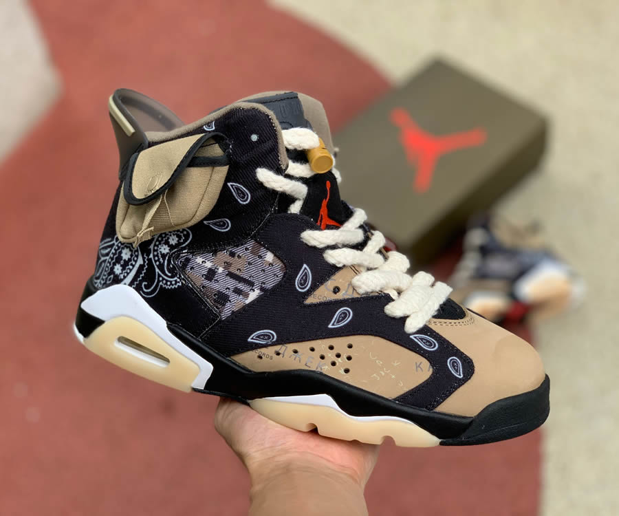 Air Jordan 6 Travis Scott Ts Ct5058 001 6 - www.kickbulk.cc