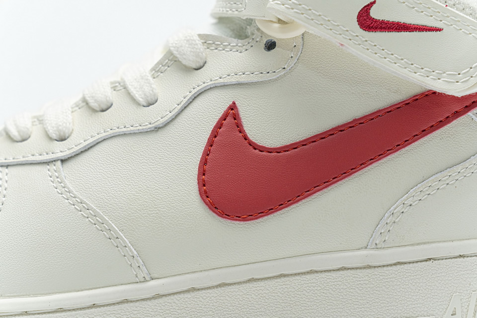 Nike Air Force 1 Mid 07 Sail University Red 315123 126 14 - www.kickbulk.cc