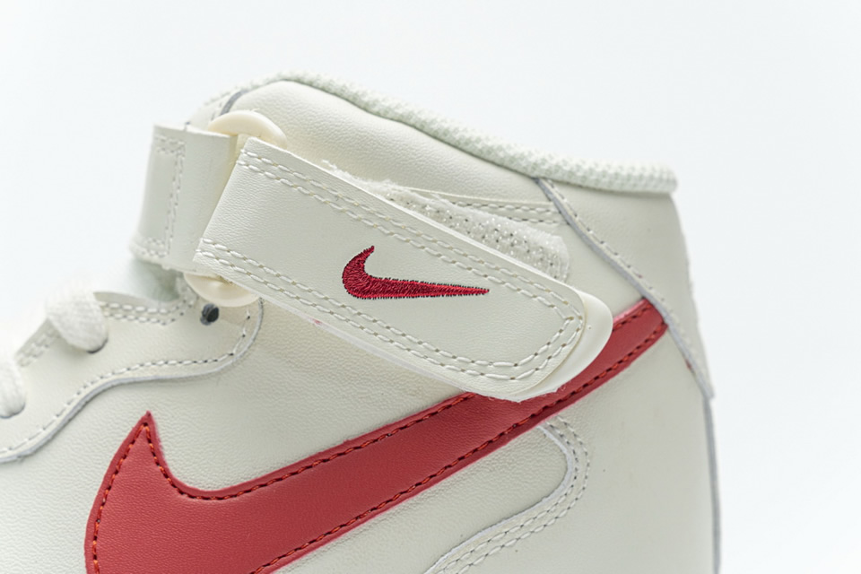 Nike Air Force 1 Mid 07 Sail University Red 315123 126 15 - www.kickbulk.cc