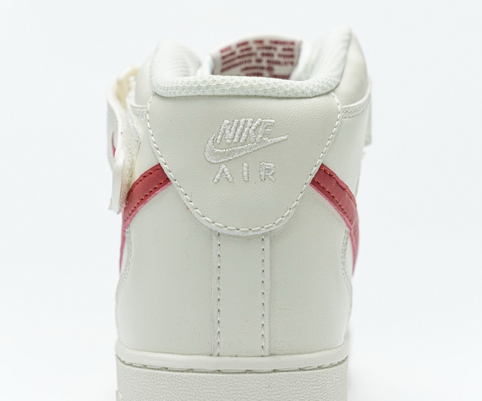 Nike Air Force 1 Mid 07 Sail University Red 315123 126 17 - www.kickbulk.cc