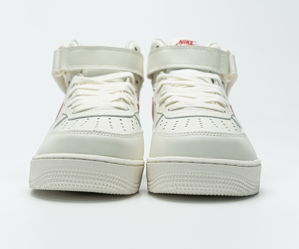 Nike Air Force 1 Mid 07 Sail University Red 315123 126 6 - www.kickbulk.cc