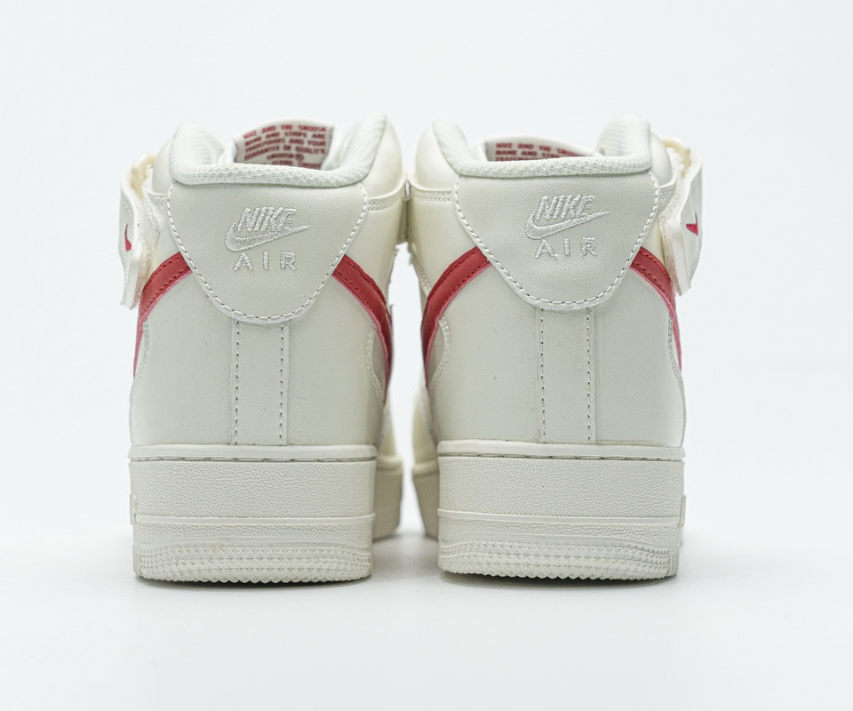 Nike Air Force 1 Mid 07 Sail University Red 315123 126 7 - www.kickbulk.cc