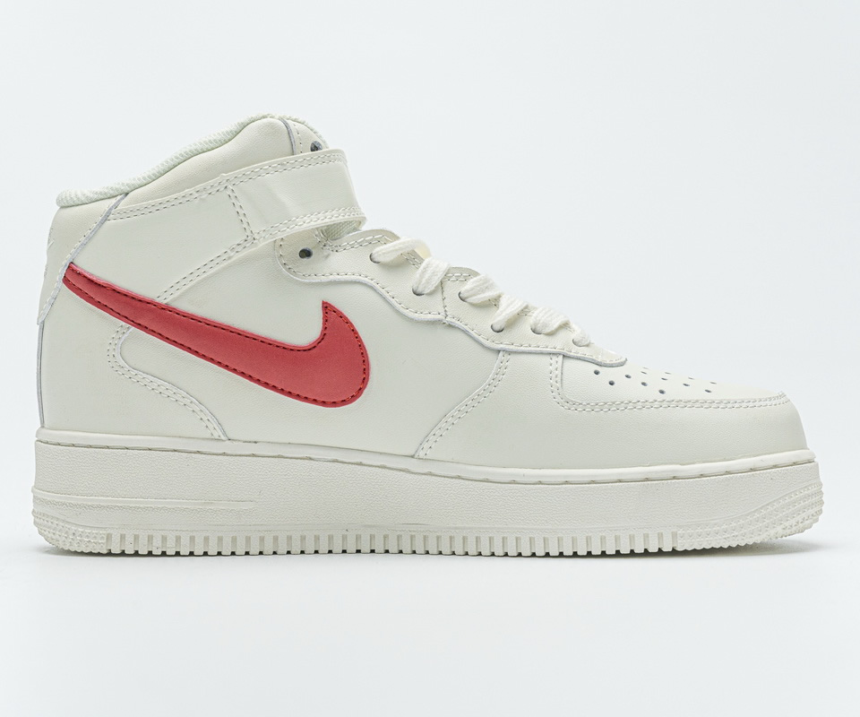 Nike Air Force 1 Mid 07 Sail University Red 315123 126 8 - www.kickbulk.cc