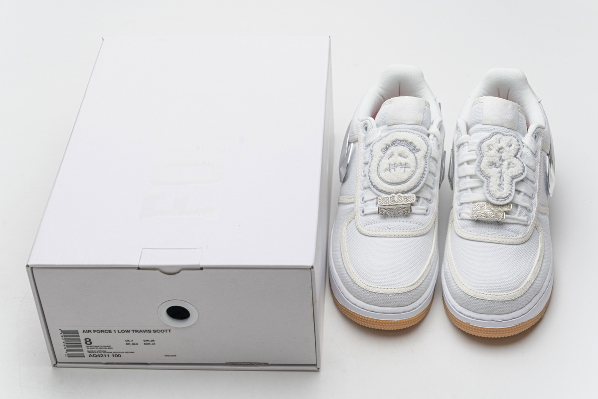 Nike Air Force 1 Low Travis Scott White Aq4211 100 6 - www.kickbulk.cc