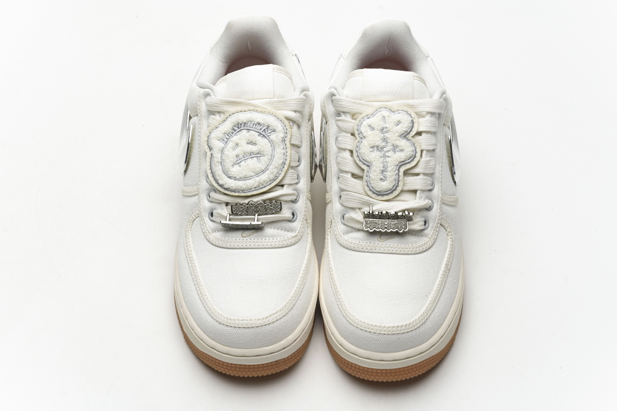 Travis Scott Nike Air Force 1 Low Sail Aq4211 101 2 - www.kickbulk.cc