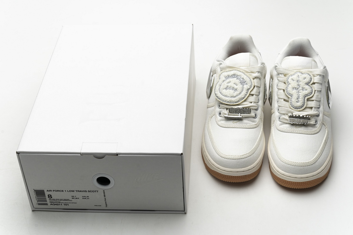 Travis Scott Nike Air Force 1 Low Sail Aq4211 101 24 - www.kickbulk.cc