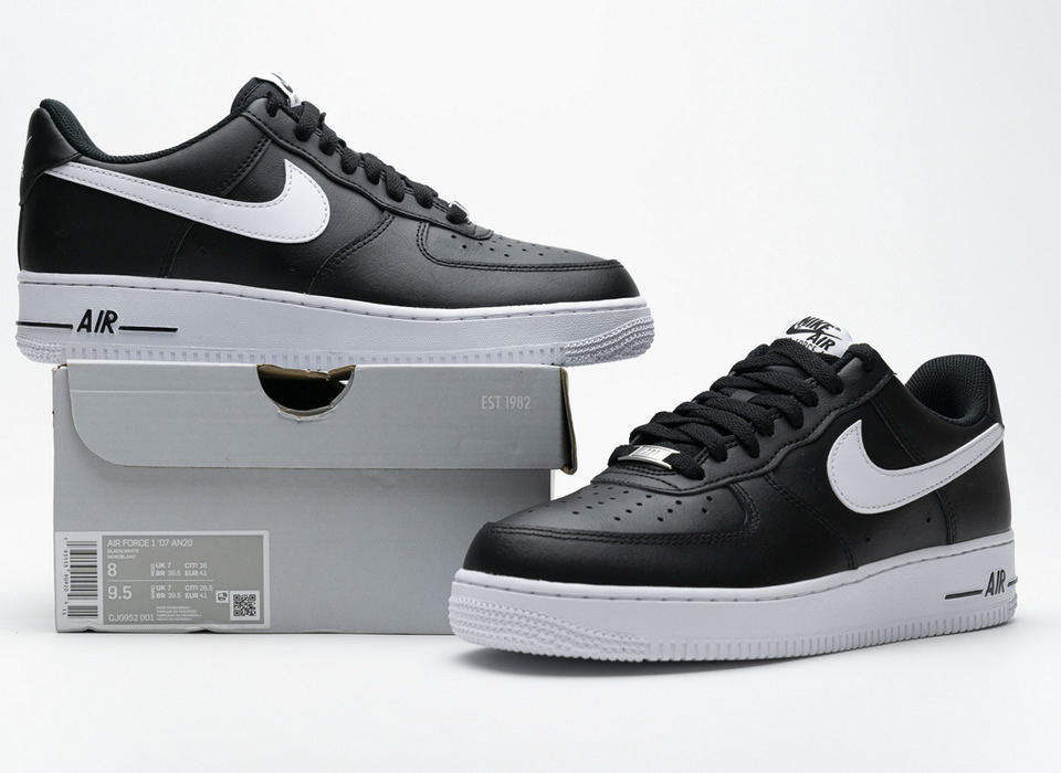 Nike Air Force 1 Low 07 Black Cj0952 001 4 - www.kickbulk.cc