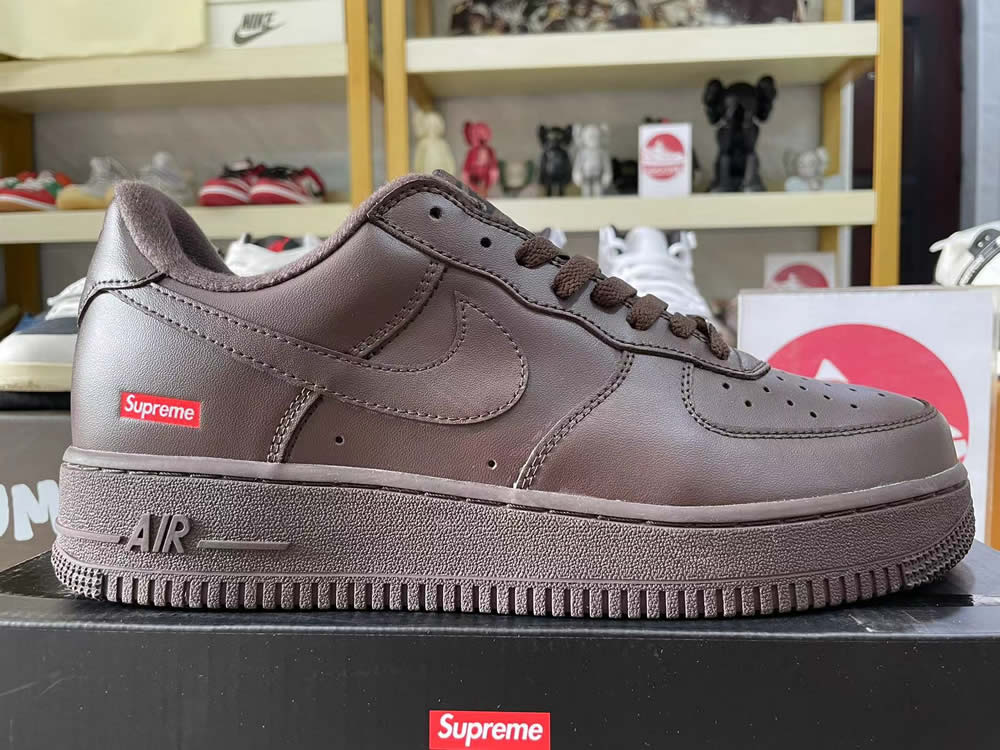 Supreme Air Force 1 Low Box Logo Baroque Brown Cu9225 200 13 - www.kickbulk.cc