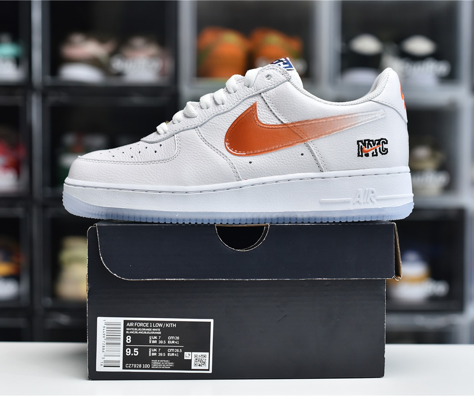 Nike Air Force 1 Low Kith Knicks Away Cz7928 100 3 - www.kickbulk.cc