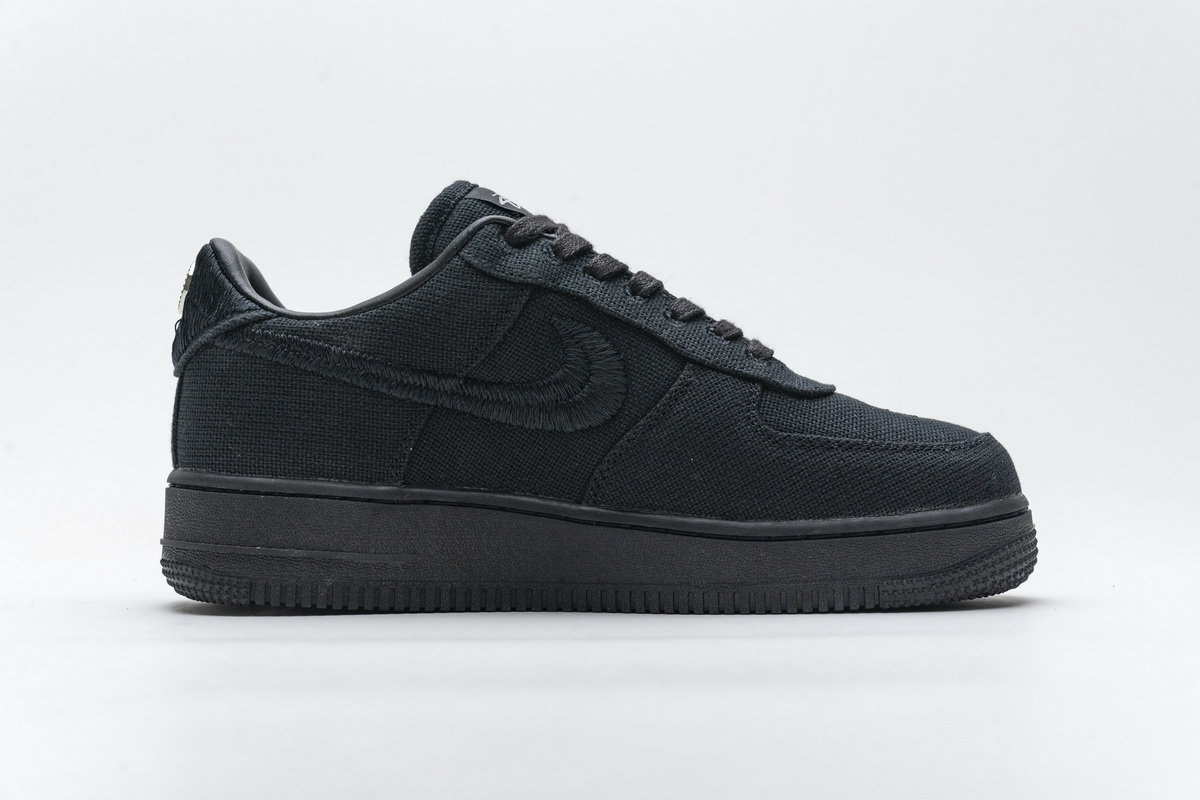 Cz9084 001 Stussy X Nike Air Force 1 Low Black 2 - www.kickbulk.cc