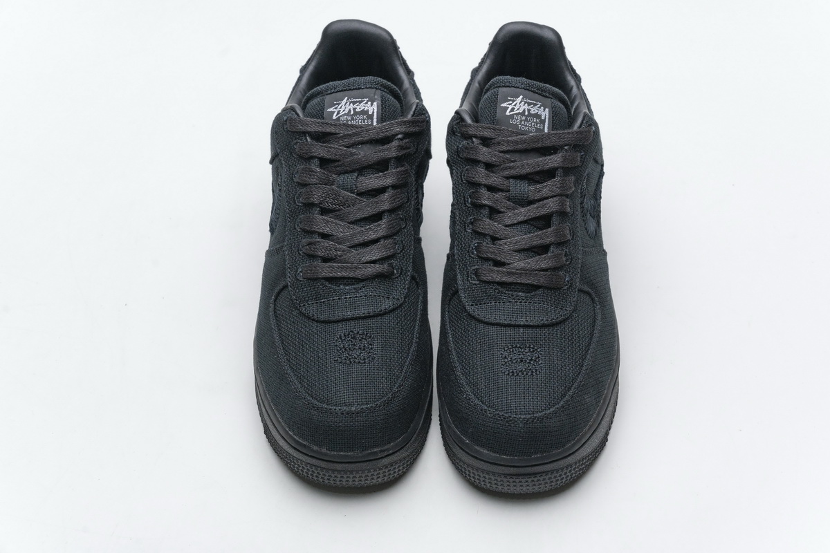 Cz9084 001 Stussy X Nike Air Force 1 Low Black 5 - www.kickbulk.cc