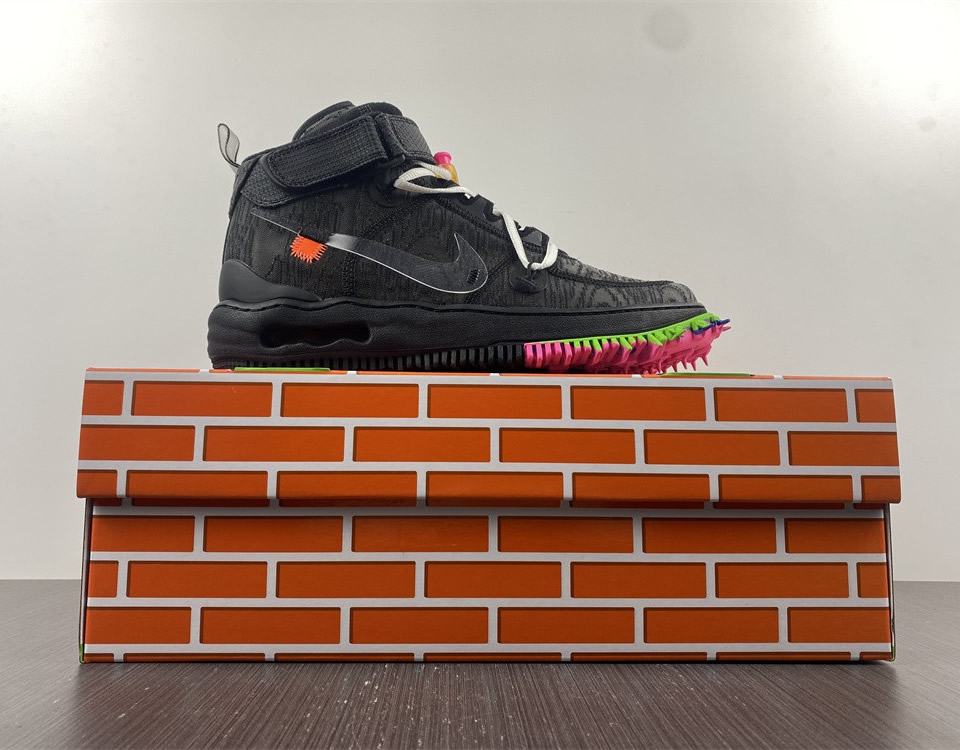 Off White Nike Air Force 1 Mid Black Do6290 001 11 - www.kickbulk.cc