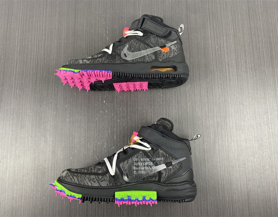 Off White Nike Air Force 1 Mid Black Do6290 001 5 - www.kickbulk.cc