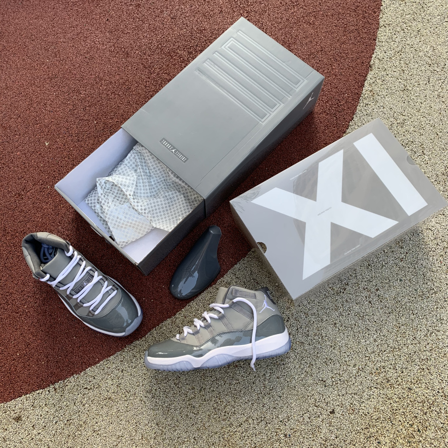 Nike Air Jordan 11 Cool Grey High Outfit 378037 001 11 - www.kickbulk.cc