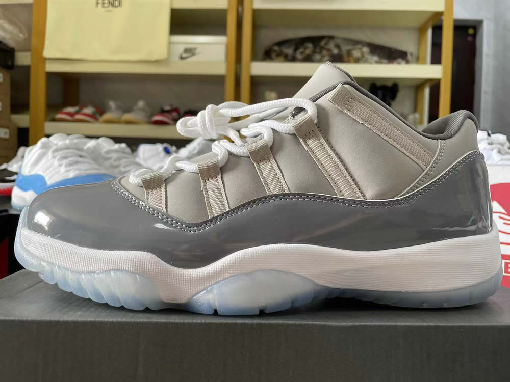 Air Jordan 11 Retro Low Cool Grey 528895 003 13 - www.kickbulk.cc