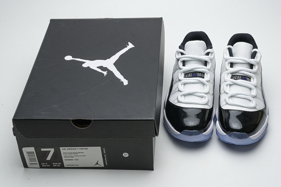 Nike Air Jordan 11 Retro Low Concord 528895 153 7 - www.kickbulk.cc