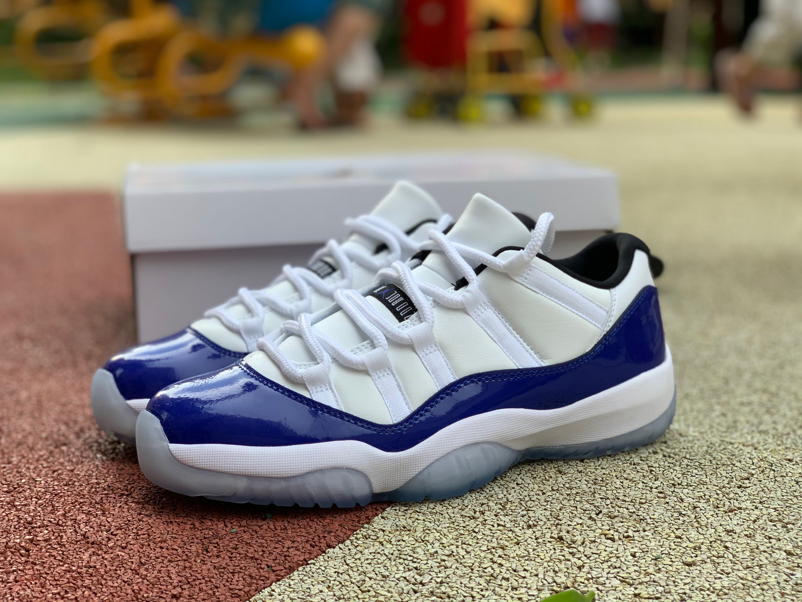 Air Jordan 11 Retro Low Wmns Concord Sketch Ah7860 100 10 - www.kickbulk.cc