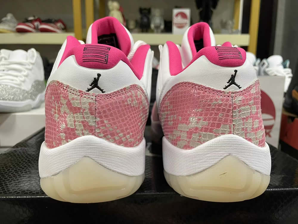Air Jordan 11 Retro Low Pink Snakeskin Wmns Ah7860 106 10 - www.kickbulk.cc