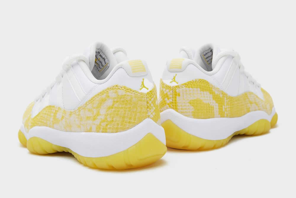 Air Jordan 11 Low Yellow Snakeskin Wmns Ah7860 107 6 - www.kickbulk.cc