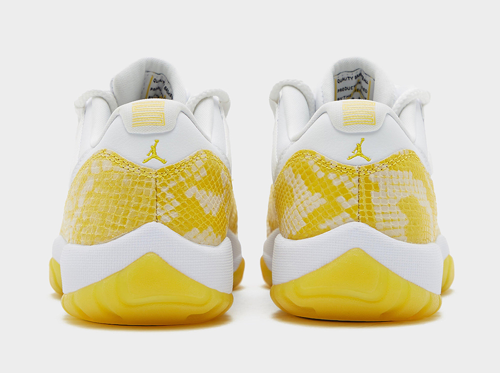 Air Jordan 11 Low Yellow Snakeskin Wmns Ah7860 107 7 - www.kickbulk.cc