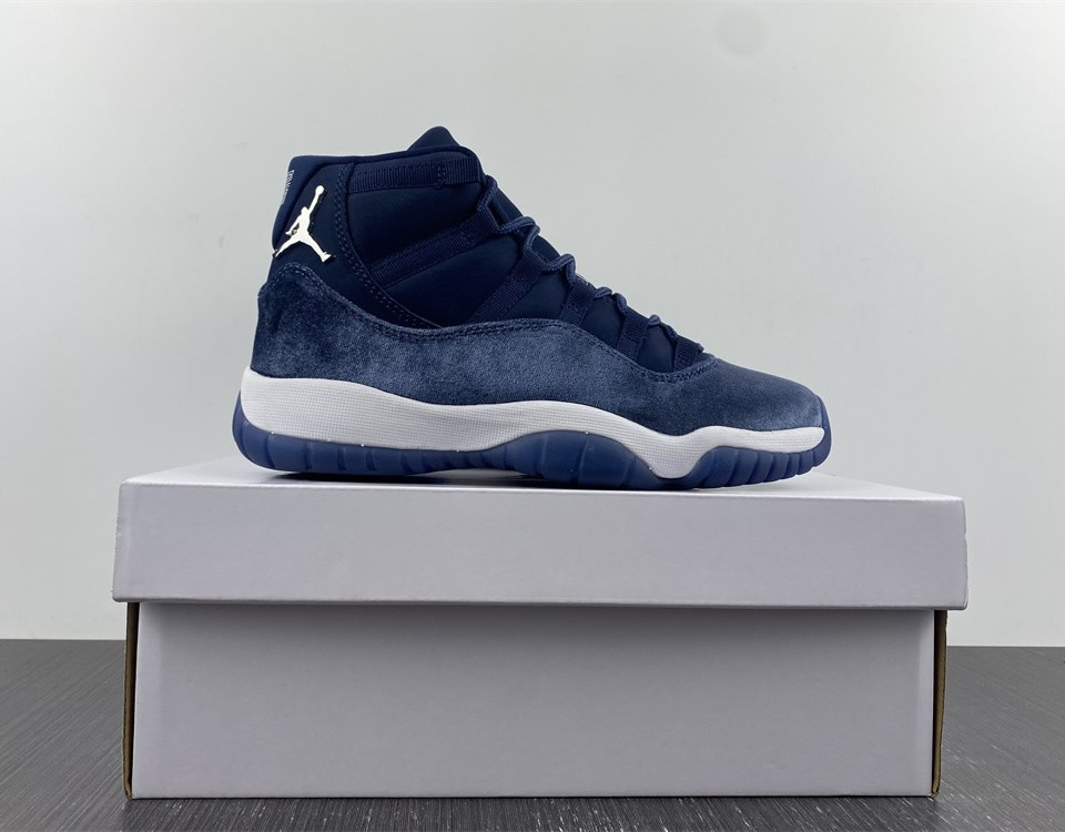 Air Jordan 11 Retro Navy Velvet Wmns Ar0715 441 11 - www.kickbulk.cc