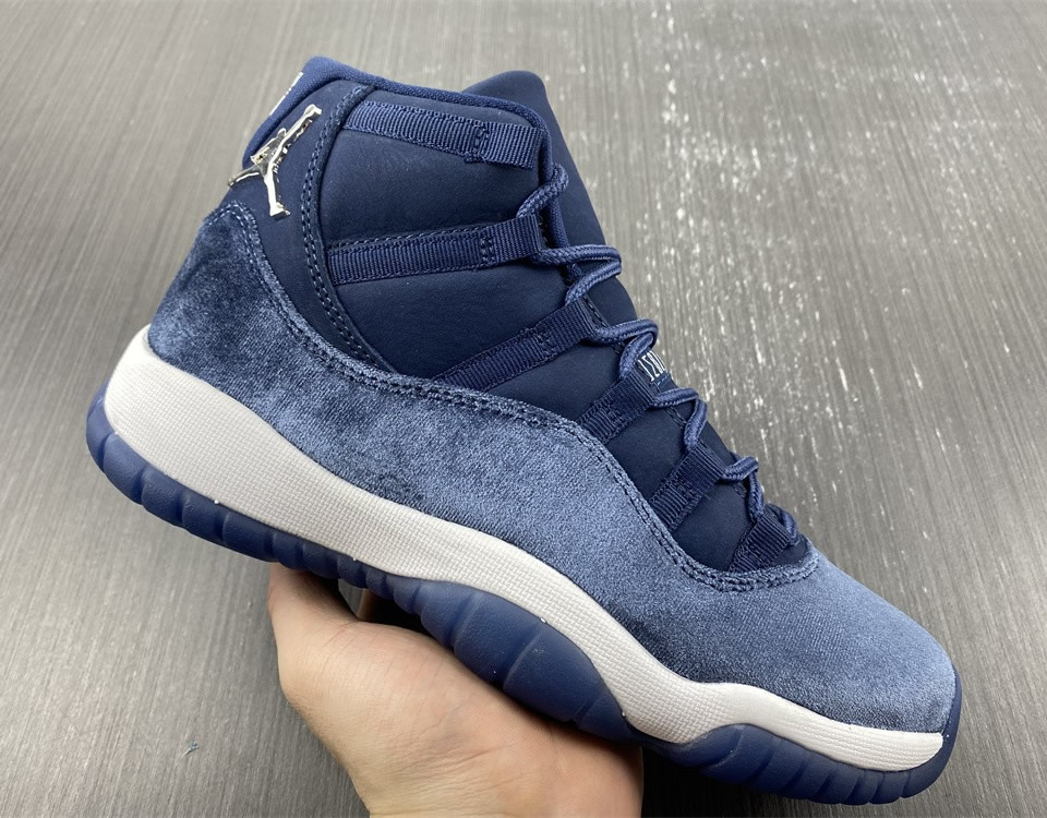 Air Jordan 11 Retro Navy Velvet Wmns Ar0715 441 5 - www.kickbulk.cc