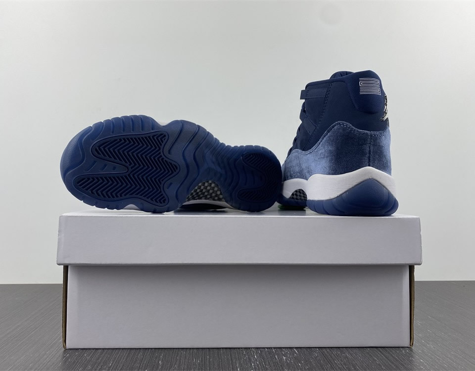 Air Jordan 11 Retro Navy Velvet Wmns Ar0715 441 9 - www.kickbulk.cc