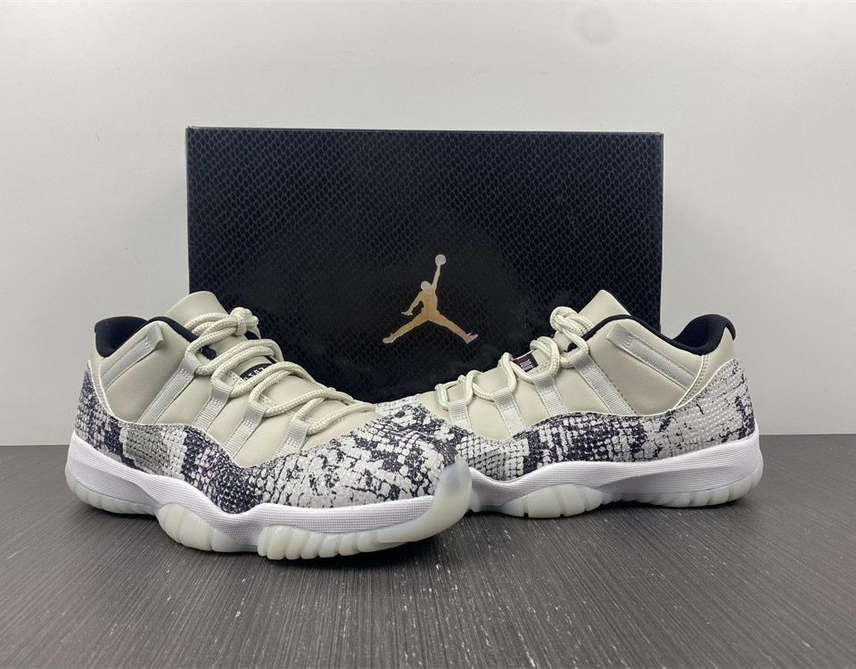 Air Jordan 11 Retro Low Light Bone Snakeskin Cd6846 002 13 - www.kickbulk.cc