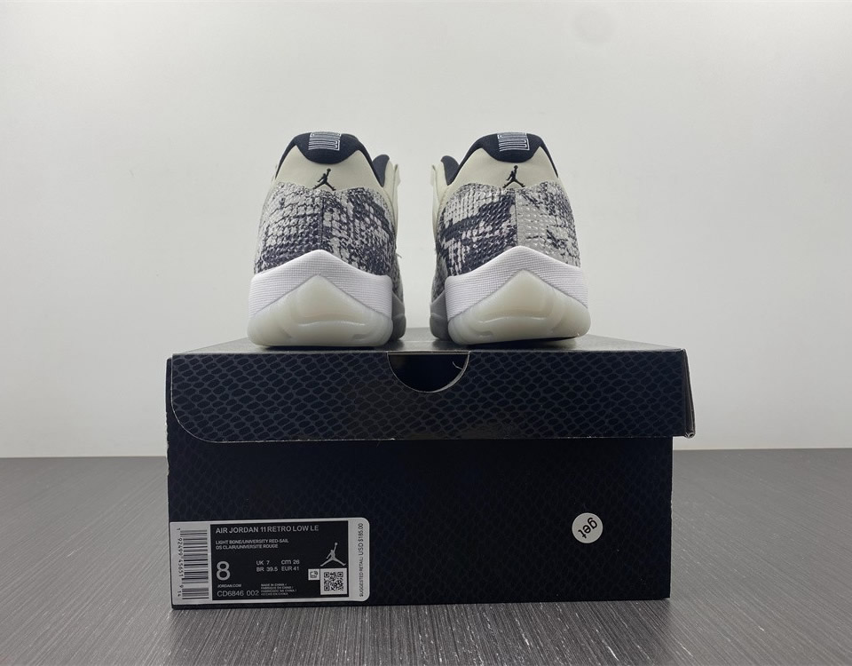 Air Jordan 11 Retro Low Light Bone Snakeskin Cd6846 002 15 - www.kickbulk.cc