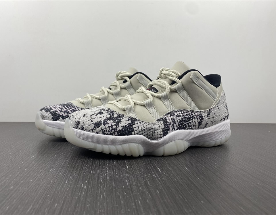 Air Jordan 11 Retro Low Light Bone Snakeskin Cd6846 002 7 - www.kickbulk.cc