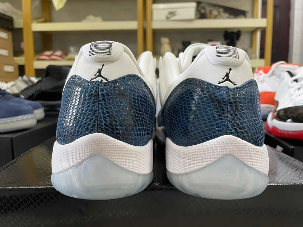 Air Jordan 11 Retro Low Navy Snakeskin 2019 Cd6846 102 10 - www.kickbulk.cc