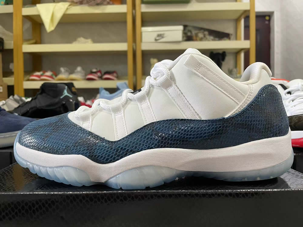 Air Jordan 11 Retro Low Navy Snakeskin 2019 Cd6846 102 13 - www.kickbulk.cc