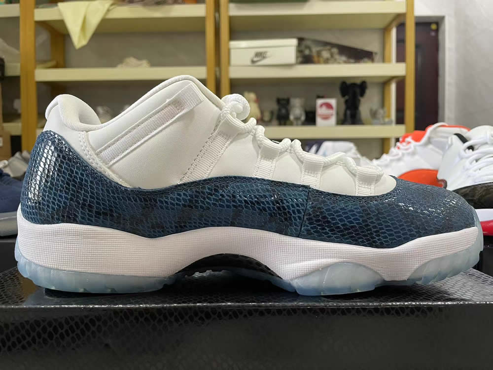 Air Jordan 11 Retro Low Navy Snakeskin 2019 Cd6846 102 14 - www.kickbulk.cc