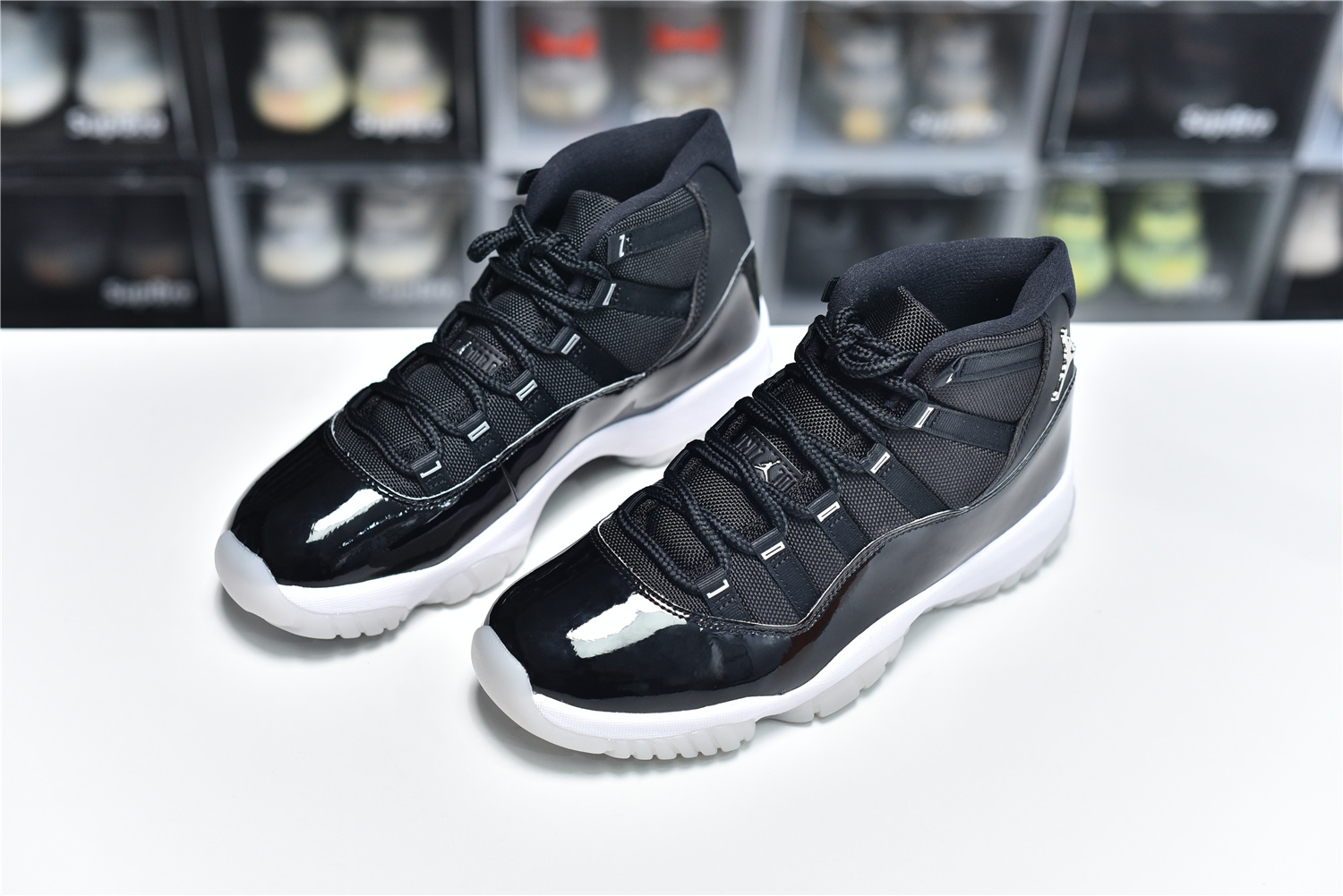 Air Jordan 11 Retro 25th Anniversary Black Metallic Silver Ct8012 011 10 - www.kickbulk.cc