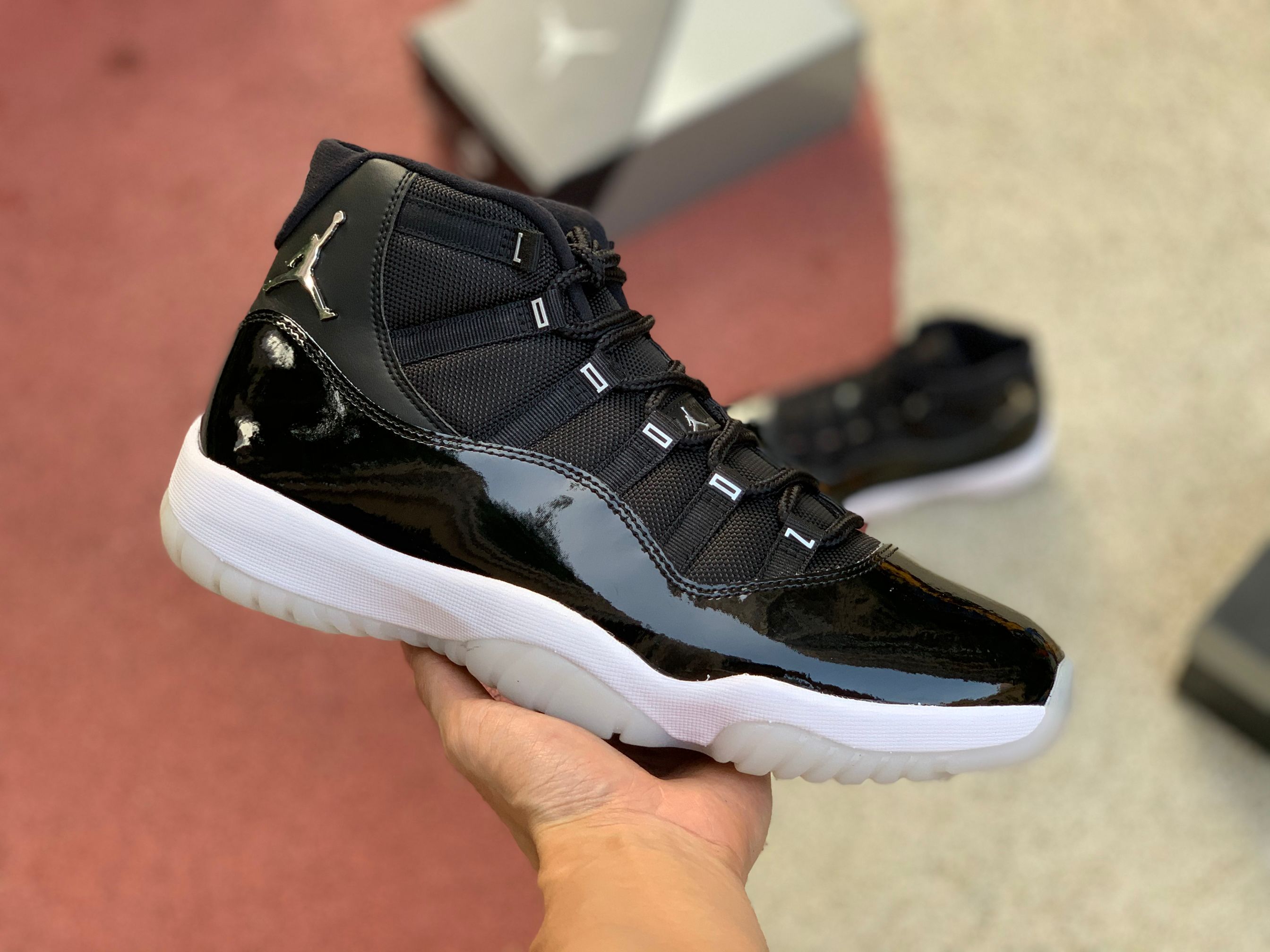 Air Jordan 11 Retro 25th Anniversary Black Metallic Silver Ct8012 011 25 - www.kickbulk.cc